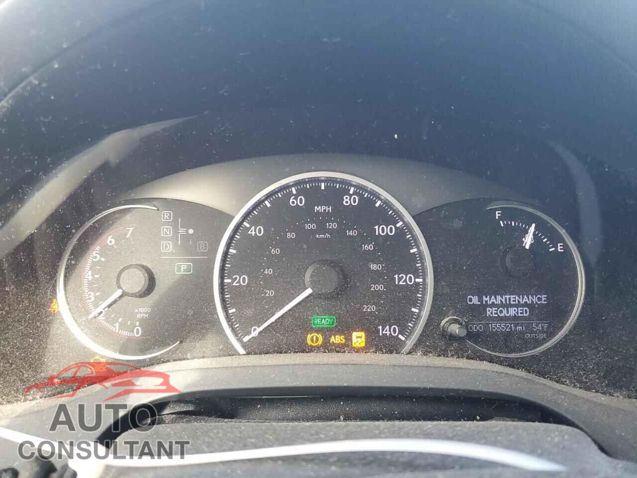 LEXUS CT 200 2012 - JTHKD5BH6C2093126