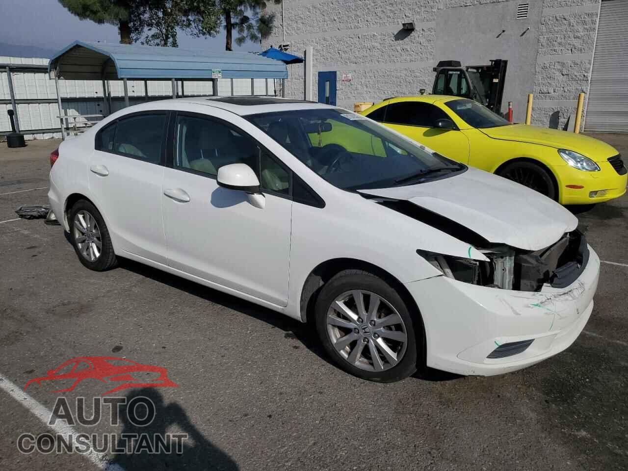 HONDA CIVIC 2012 - 19XFB2F90CE366302