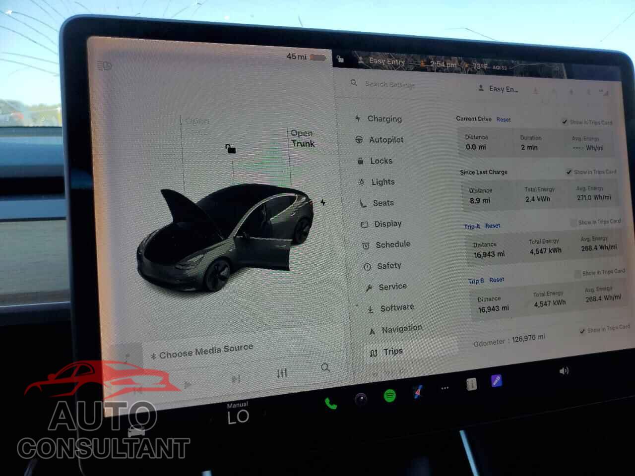 TESLA MODEL 3 2019 - 5YJ3E1EB8KF361415