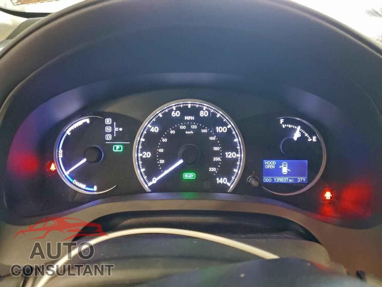 LEXUS CT 200 2013 - JTHKD5BH8D2161735