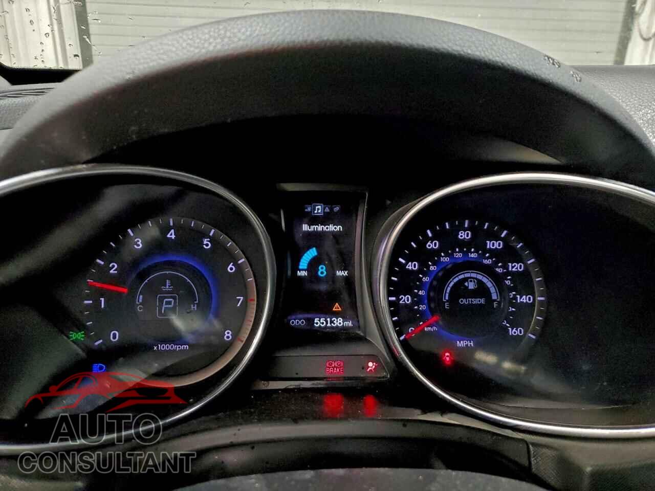 HYUNDAI SANTA FE 2013 - KM8SRDHF9DU032809