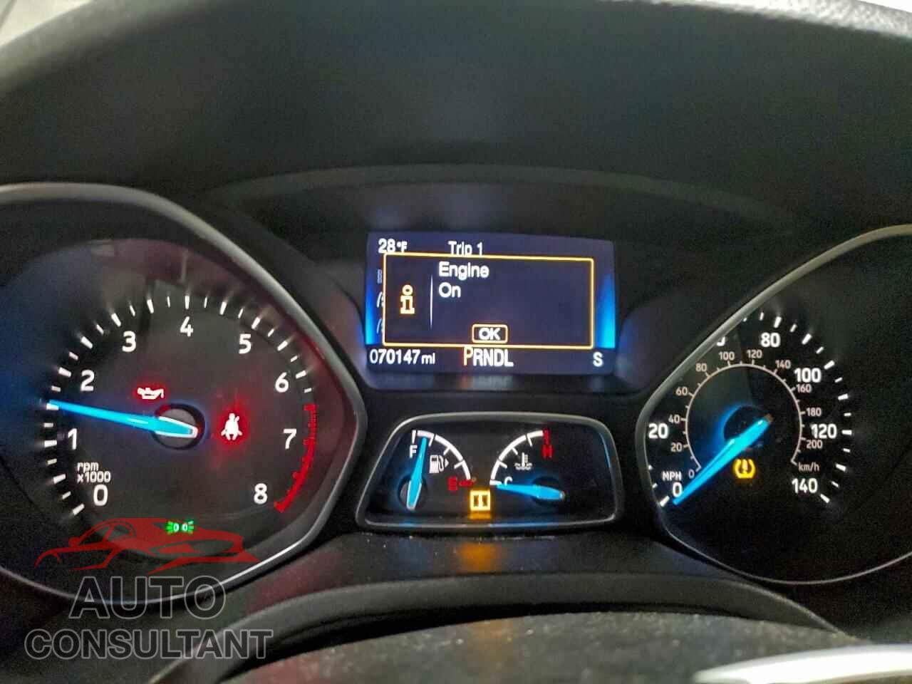 FORD FOCUS 2018 - 1FADP3F2XJL210974