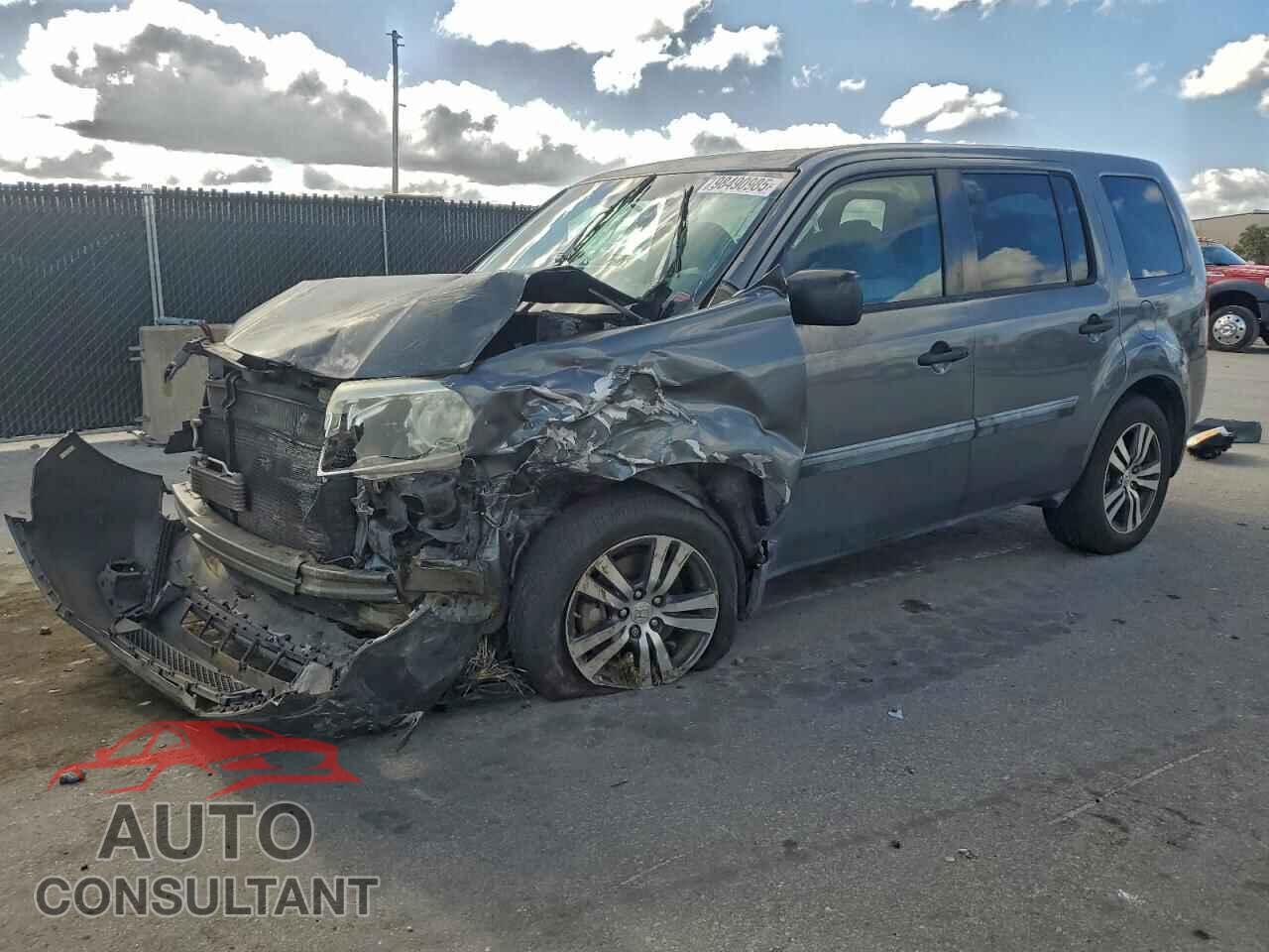 HONDA PILOT 2012 - 5FNYF4H23CB086067