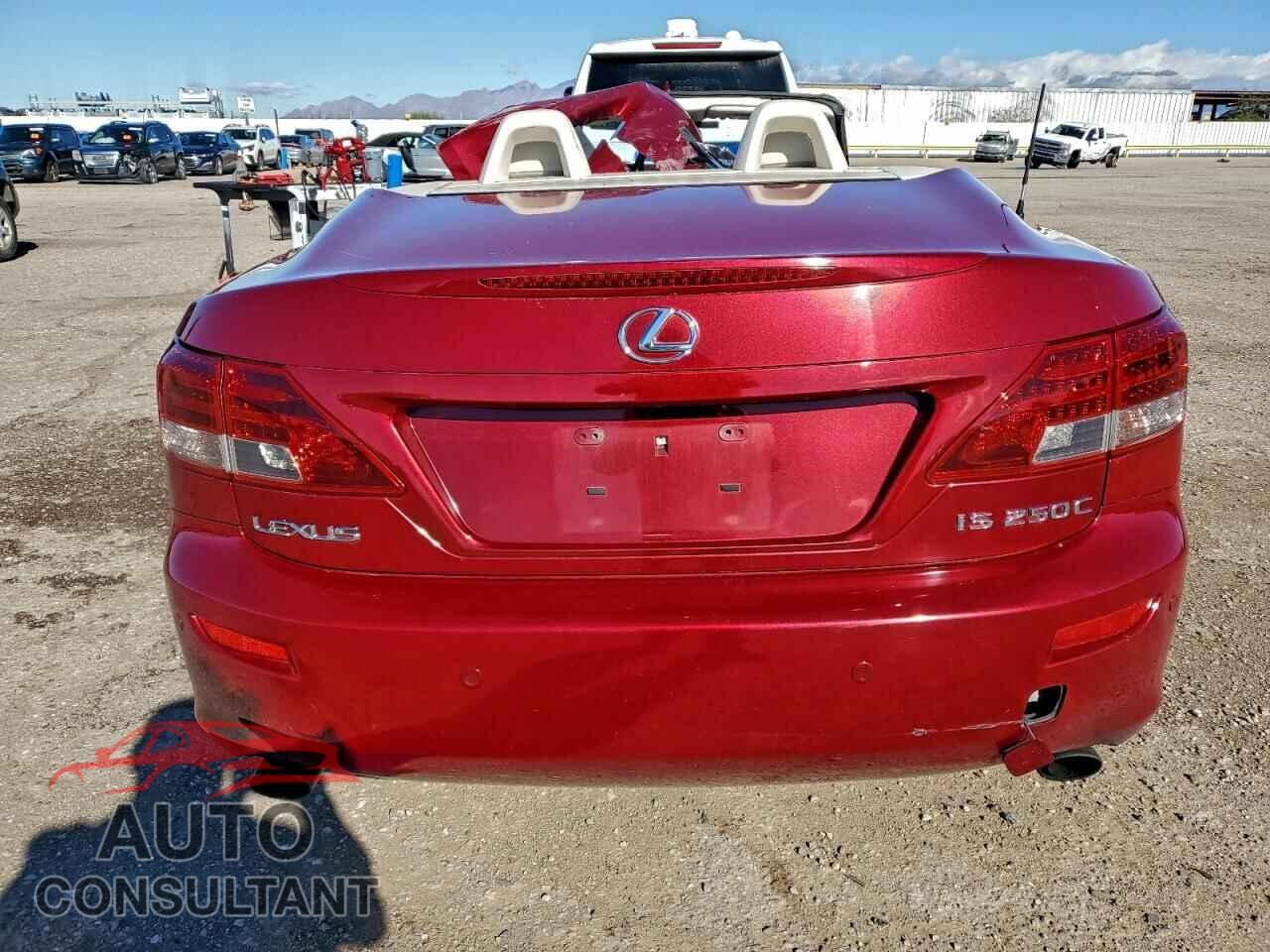 LEXUS IS 2010 - JTHFF2C21A2506507