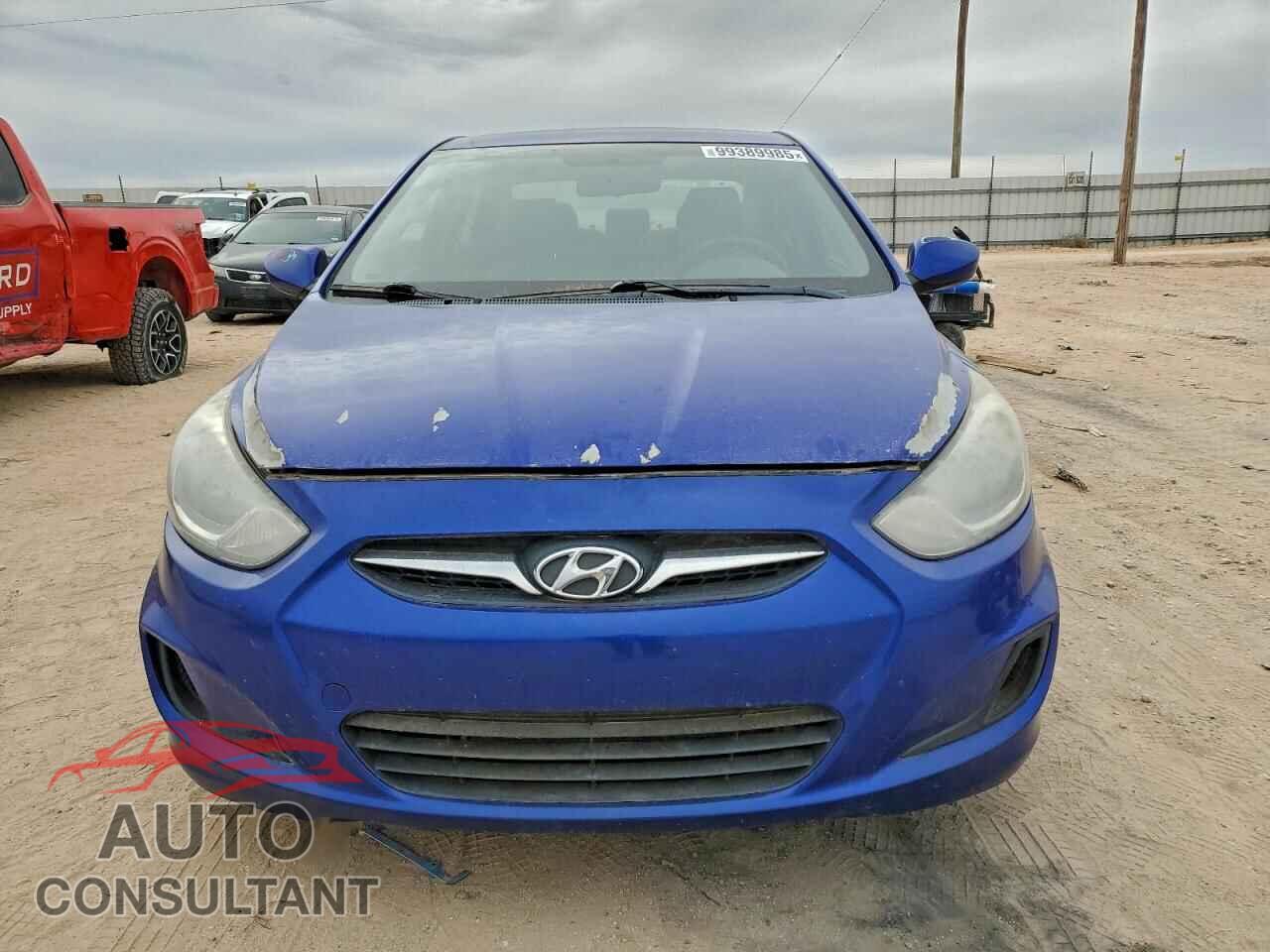 HYUNDAI ACCENT 2012 - KMHCT4AE7CU082551