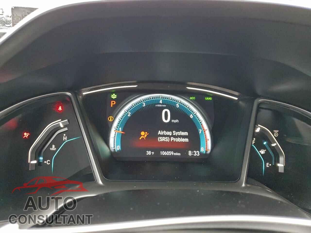 HONDA CIVIC 2017 - 19XFC2F85HE205780