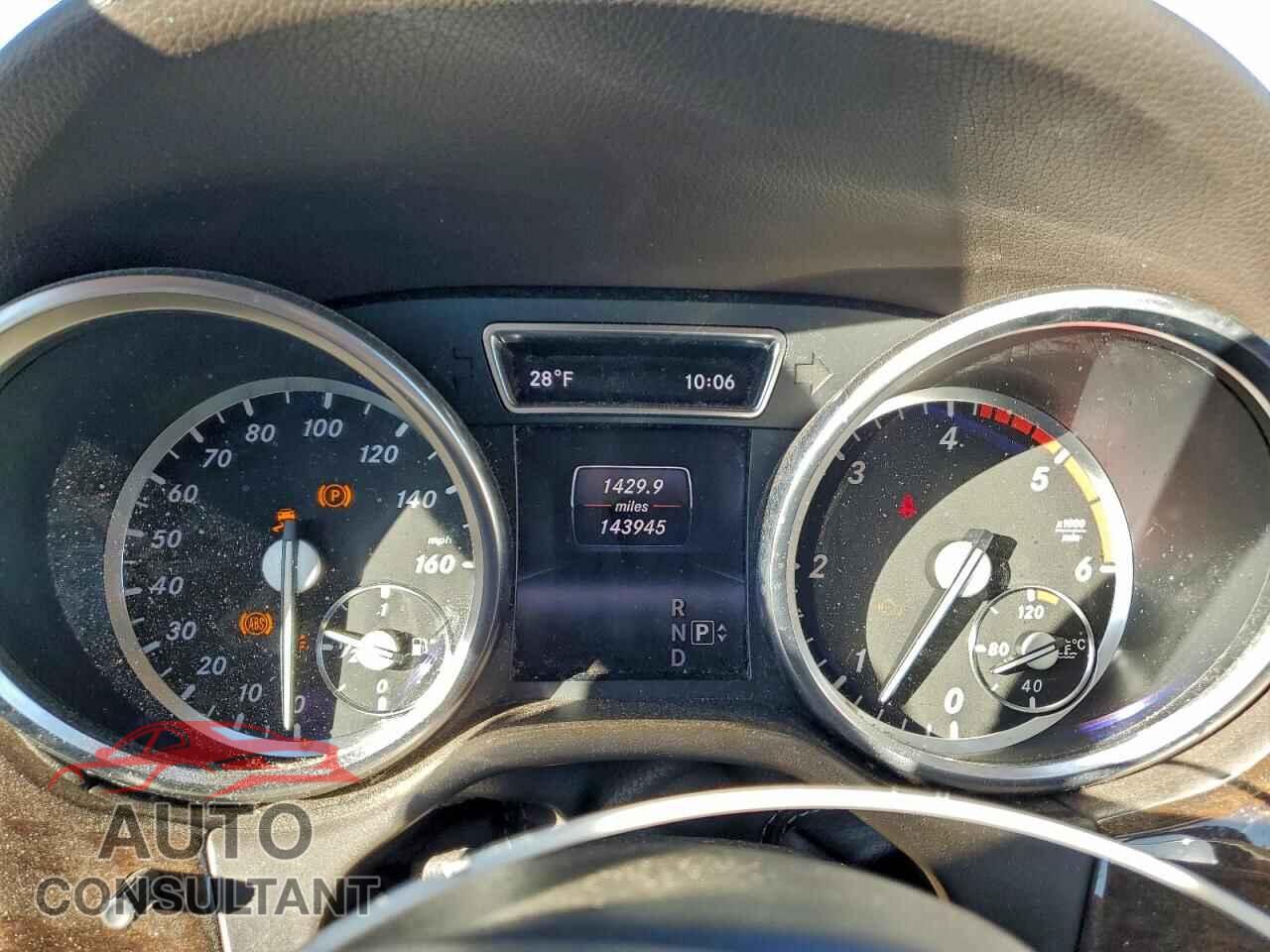MERCEDES-BENZ M-CLASS 2014 - 4JGDA2EB4EA349194