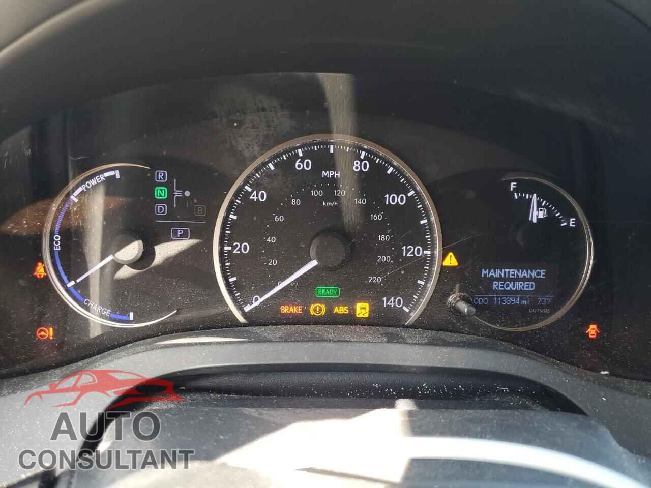 LEXUS CT 200 2014 - JTHKD5BH0E2186176