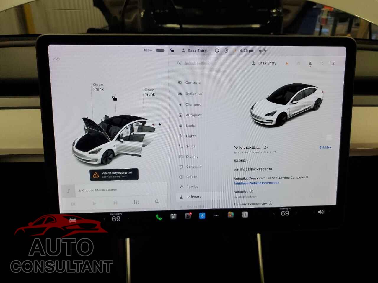 TESLA MODEL 3 2019 - 5YJ3E1EA1KF302018