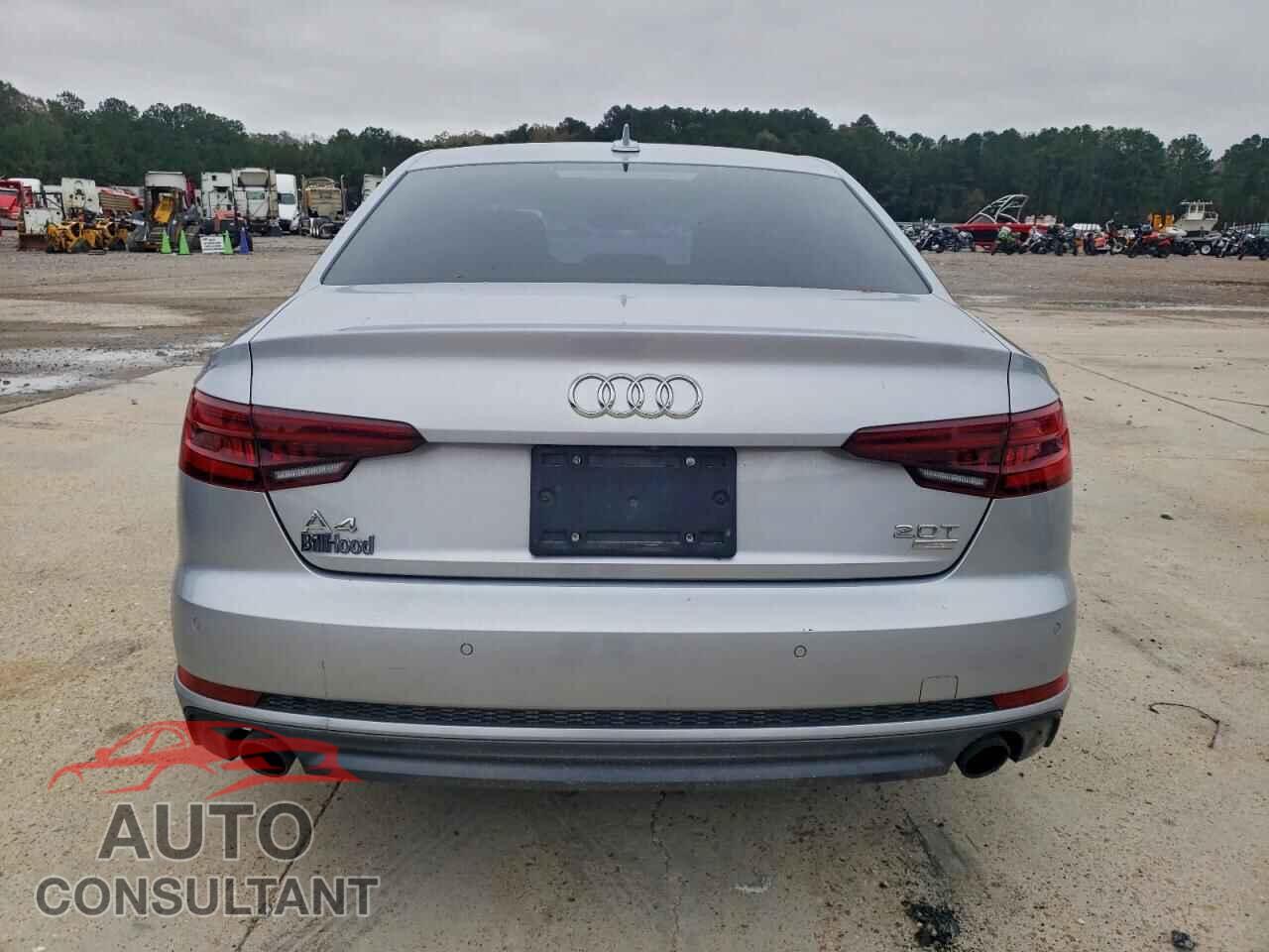 AUDI A4 2018 - WAULMAF46JA024586