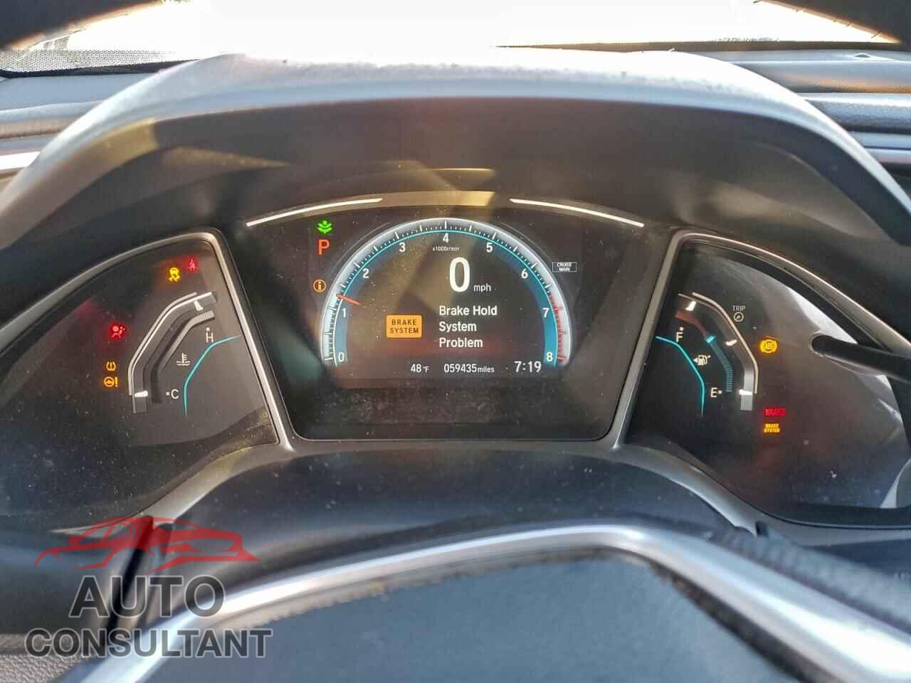 HONDA CIVIC 2017 - 19XFC2F70HE212207