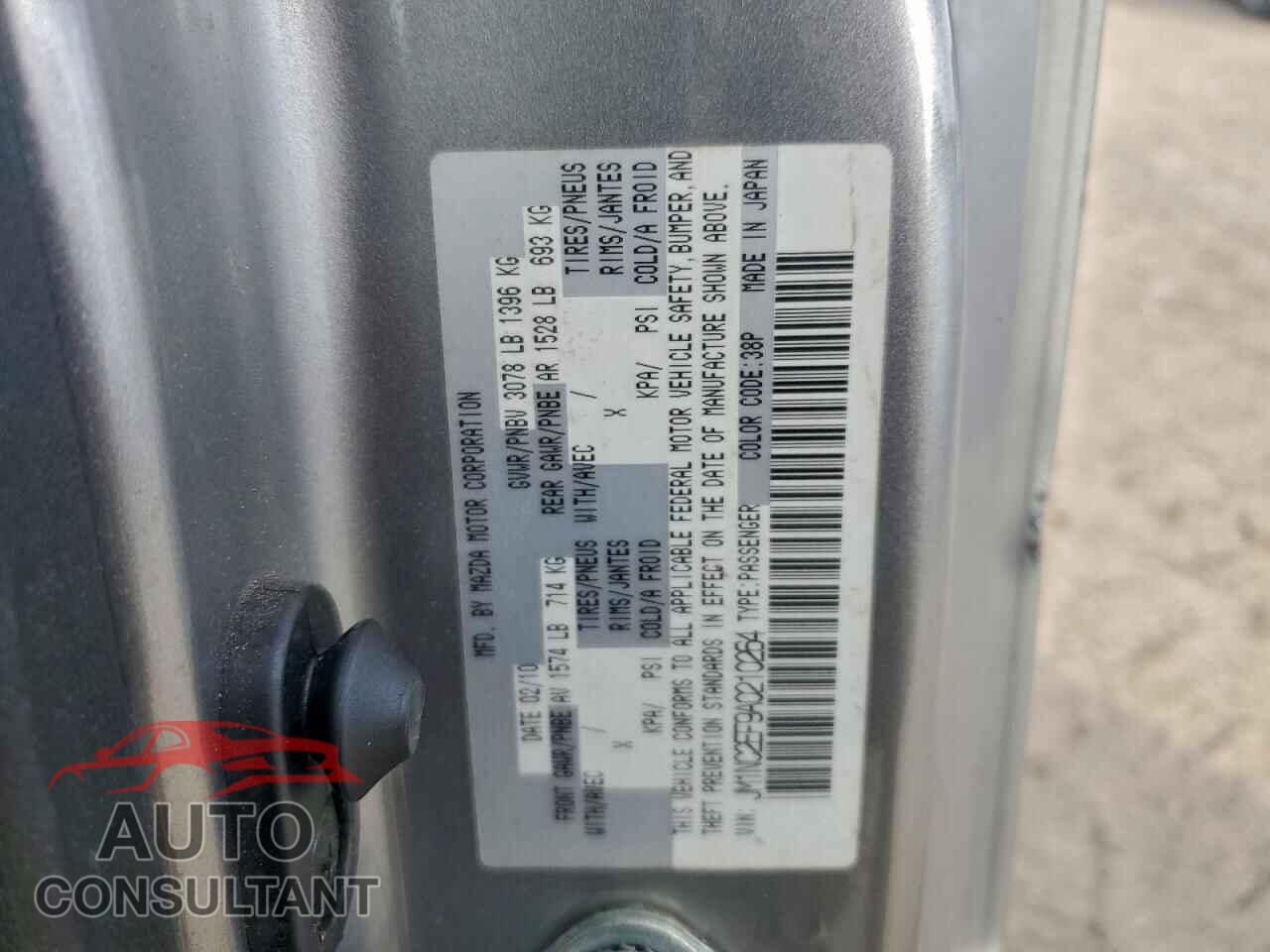 MAZDA MX5 2010 - JM1NC2EF9A0210264