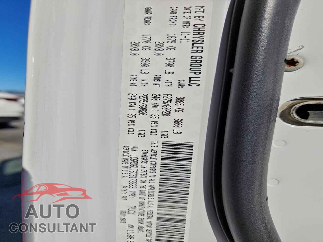 DODGE RAM 1500 2012 - 1C6RD6LT6CS173669