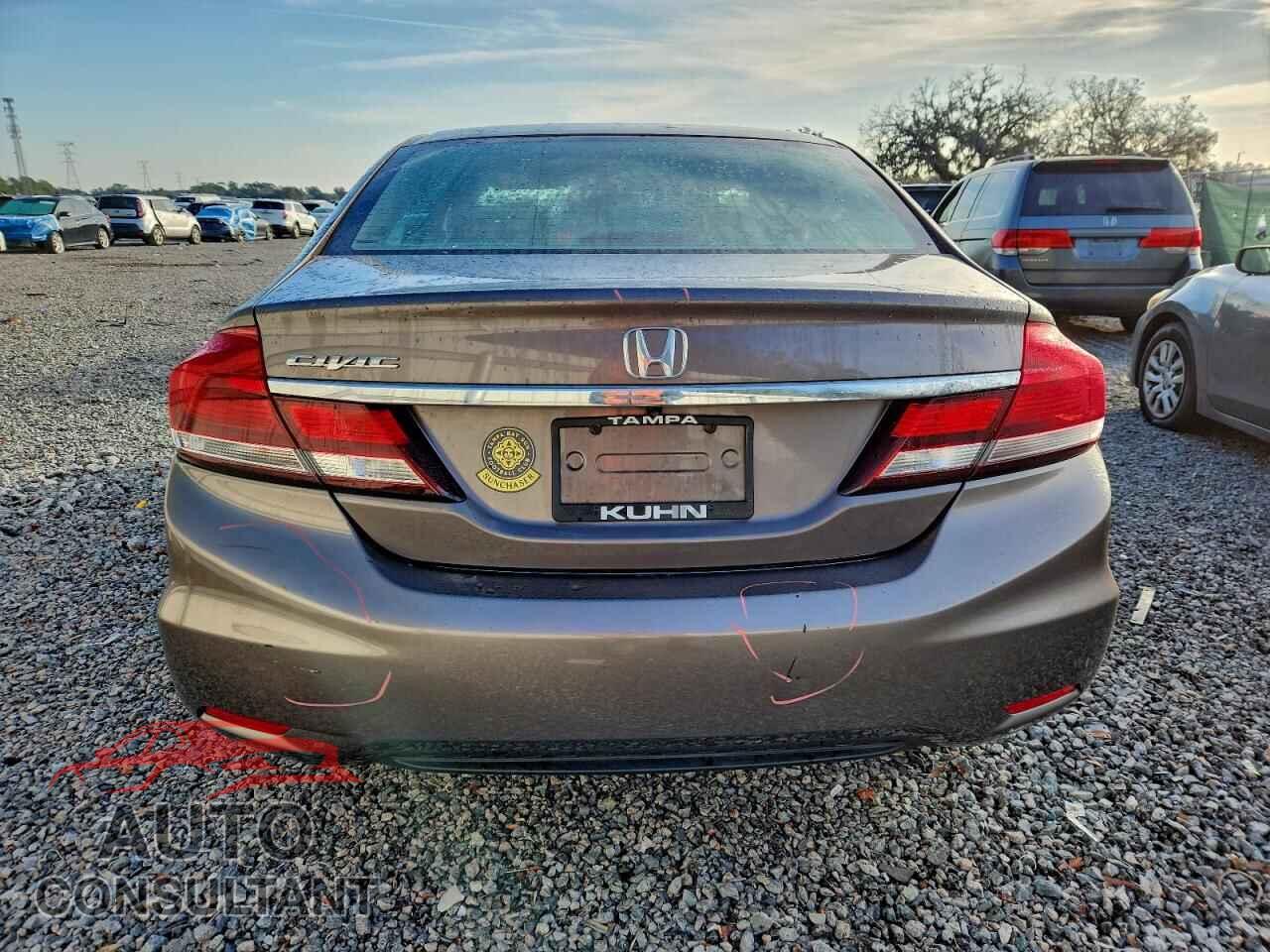 HONDA CIVIC 2013 - 19XFB2F59DE090264
