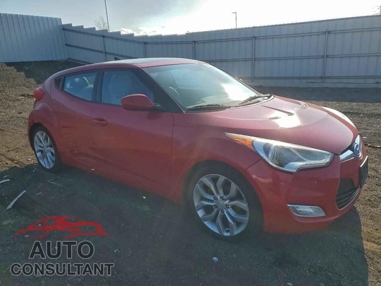 HYUNDAI VELOSTER 2012 - KMHTC6AD1CU063724