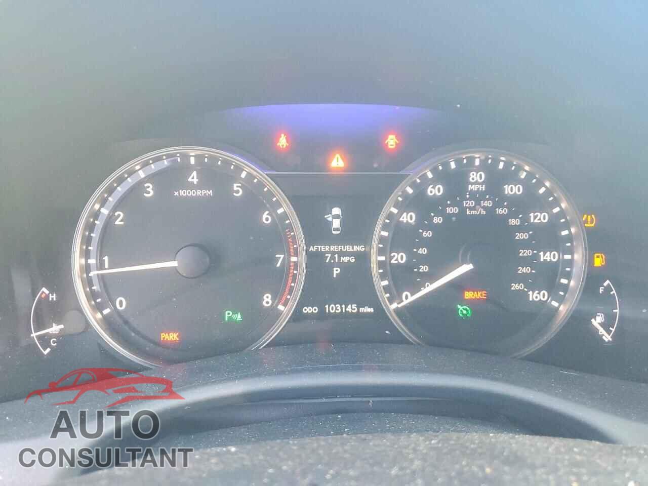 LEXUS GS350 2015 - JTHBE1BL5FA018809