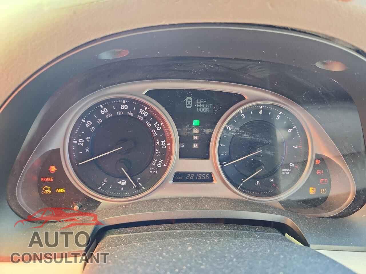 LEXUS IS 2010 - JTHBF5C25A5113981