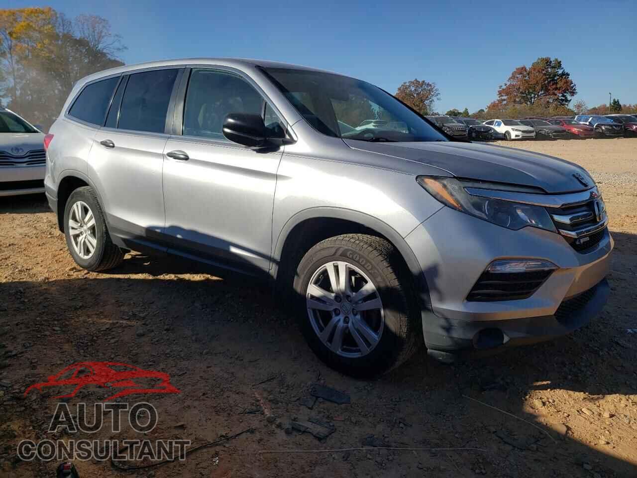 HONDA PILOT 2017 - 5FNYF5H14HB003847