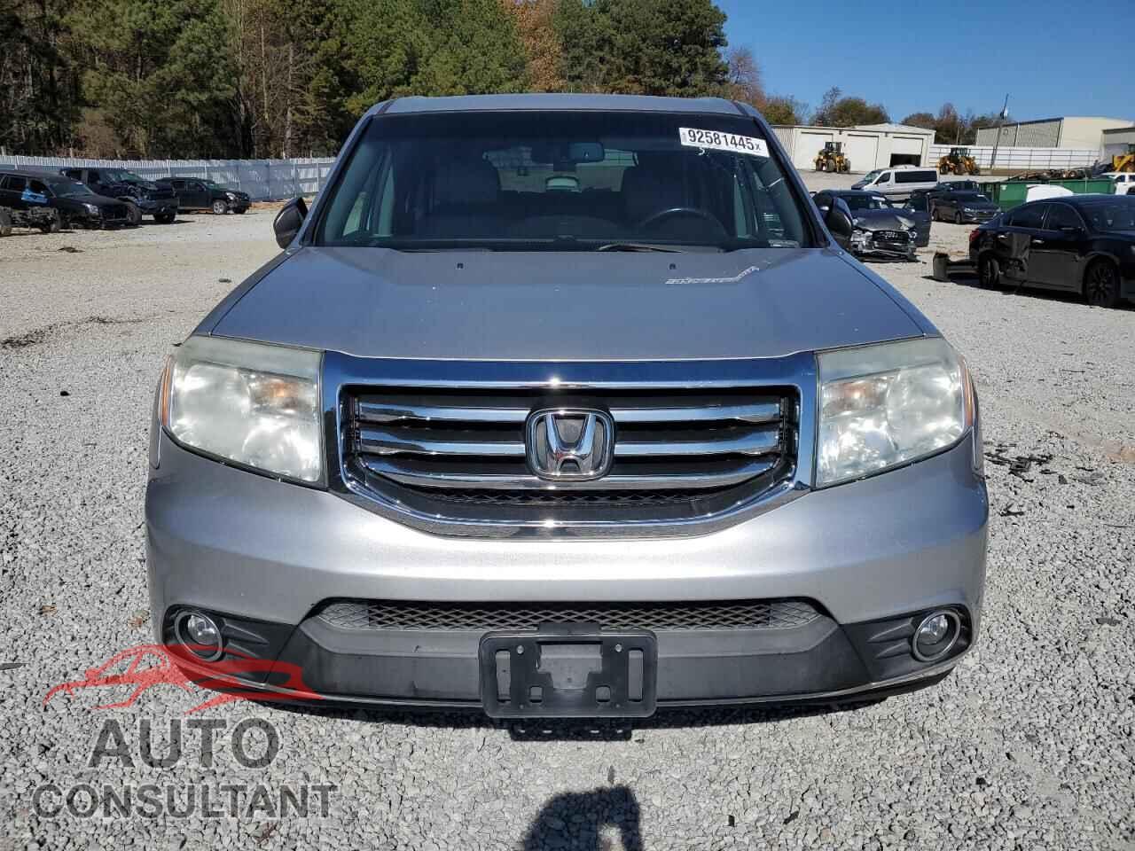 HONDA PILOT 2012 - 5FNYF3H54CB018235
