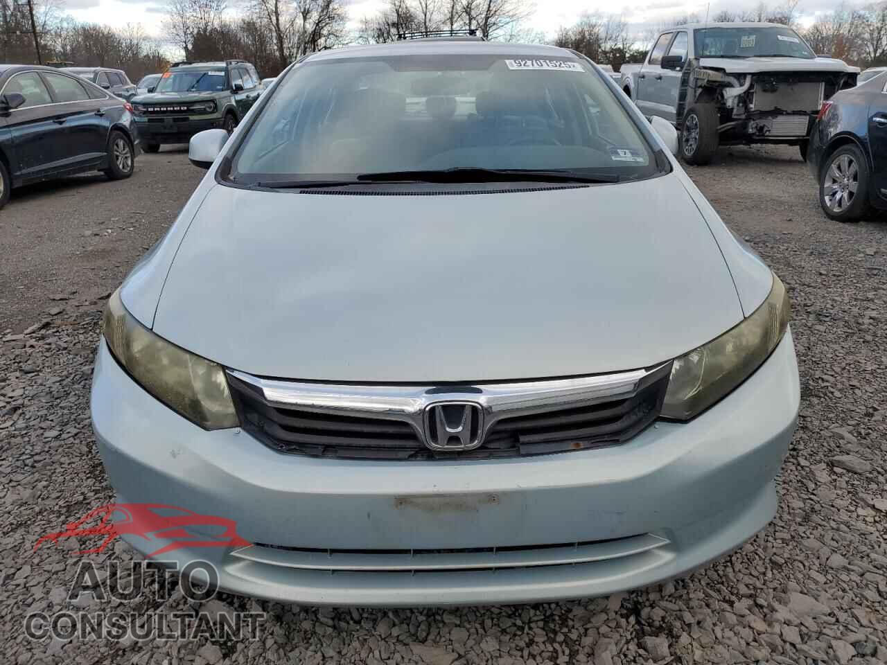 HONDA CIVIC 2012 - 2HGFB2F57CH563986