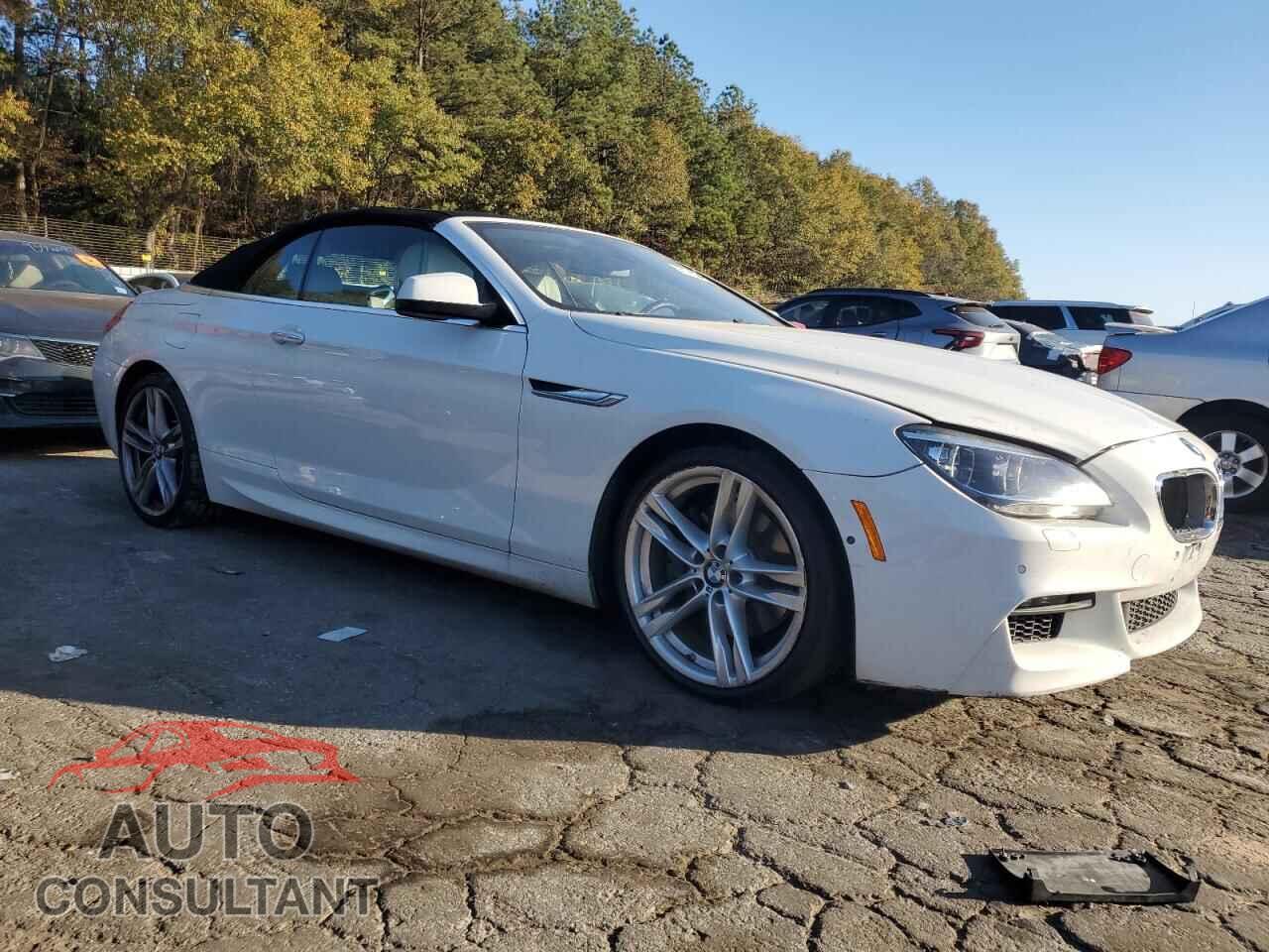 BMW 6 SERIES 2012 - WBALZ3C52CDL73191