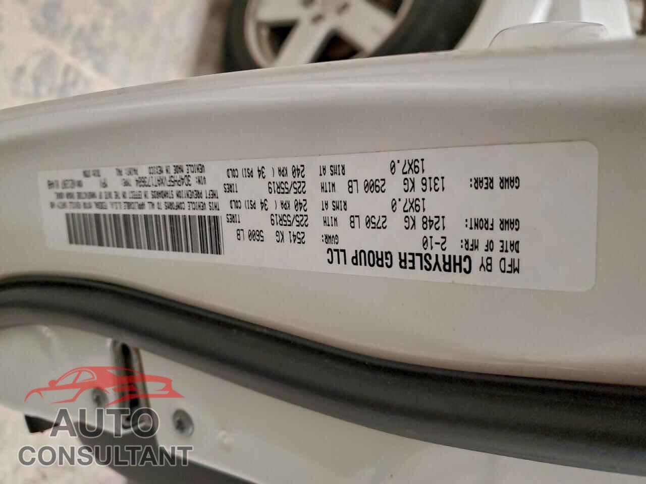 DODGE JOURNEY 2010 - 3D4PH5FVXAT173684