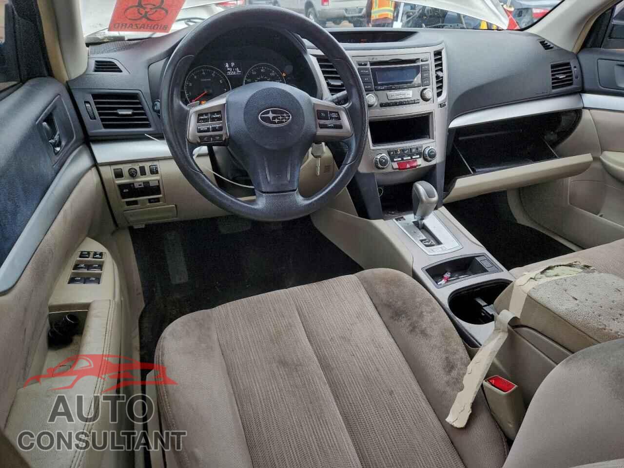 SUBARU OUTBACK 2014 - 4S4BRBAC7E3300512