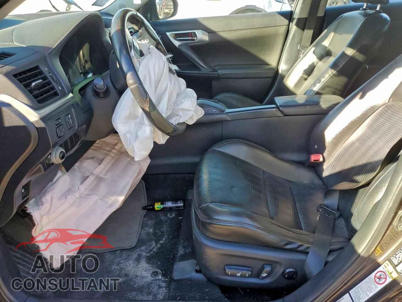 LEXUS CT 200 2012 - JTHKD5BH3C2081208