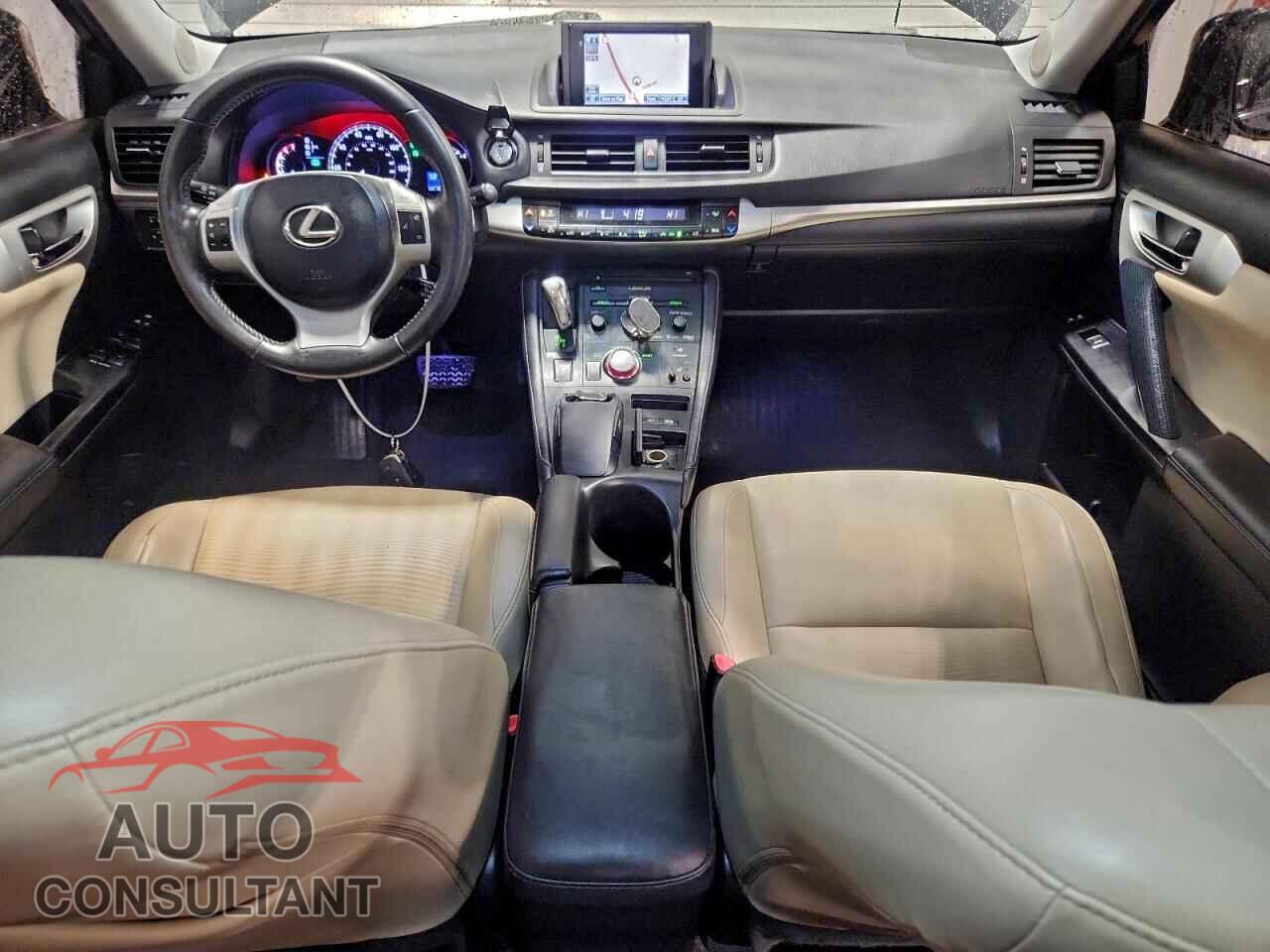 LEXUS CT 200 2013 - JTHKD5BH7D2163671