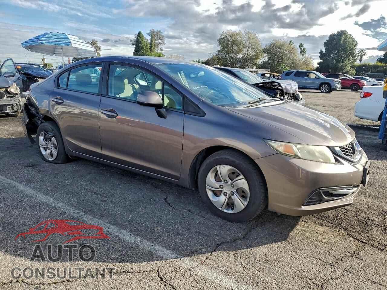 HONDA CIVIC 2013 - 19XFB2F50DE289543
