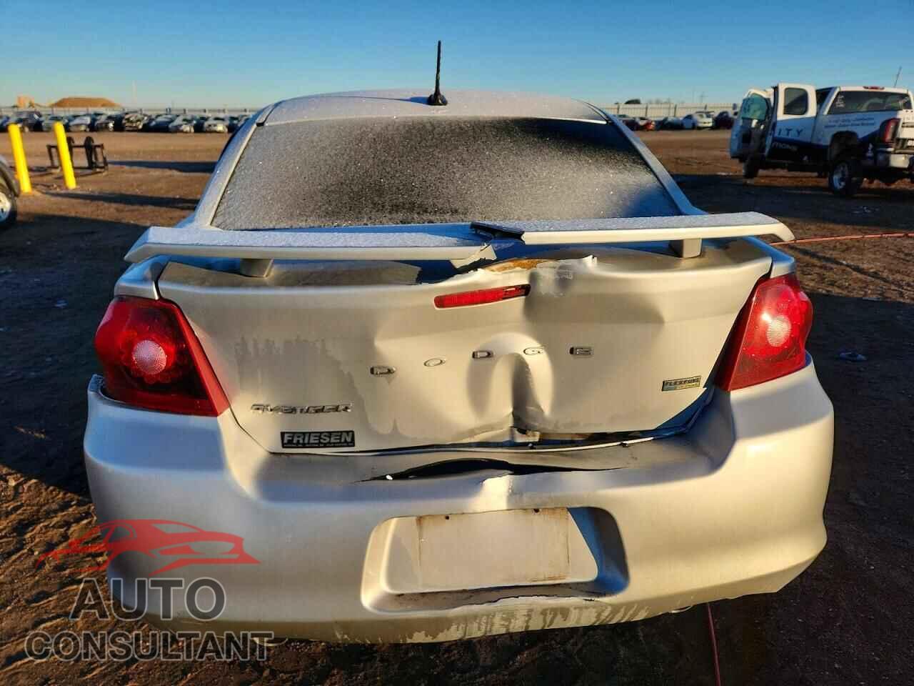 DODGE AVENGER 2012 - 1C3CDZEG1CN310004