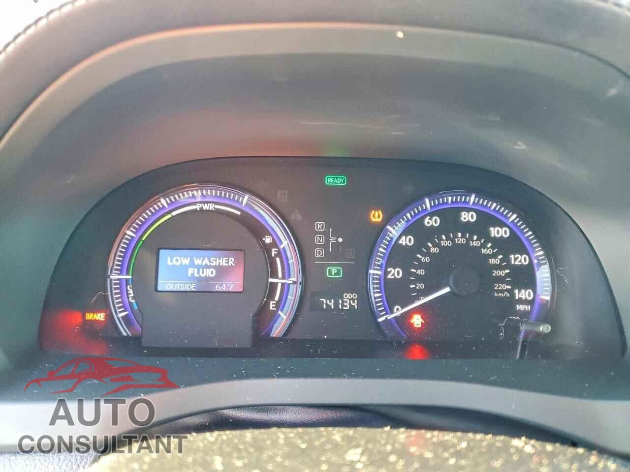 LEXUS HS 2011 - JTHBB1BA5B2047903