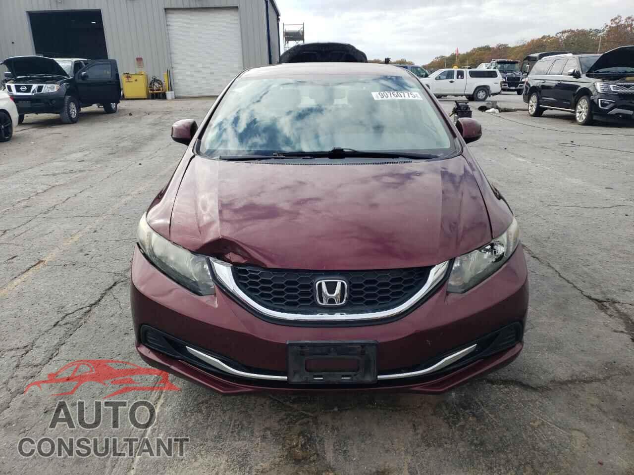 HONDA CIVIC 2013 - 19XFB2F57DE268947