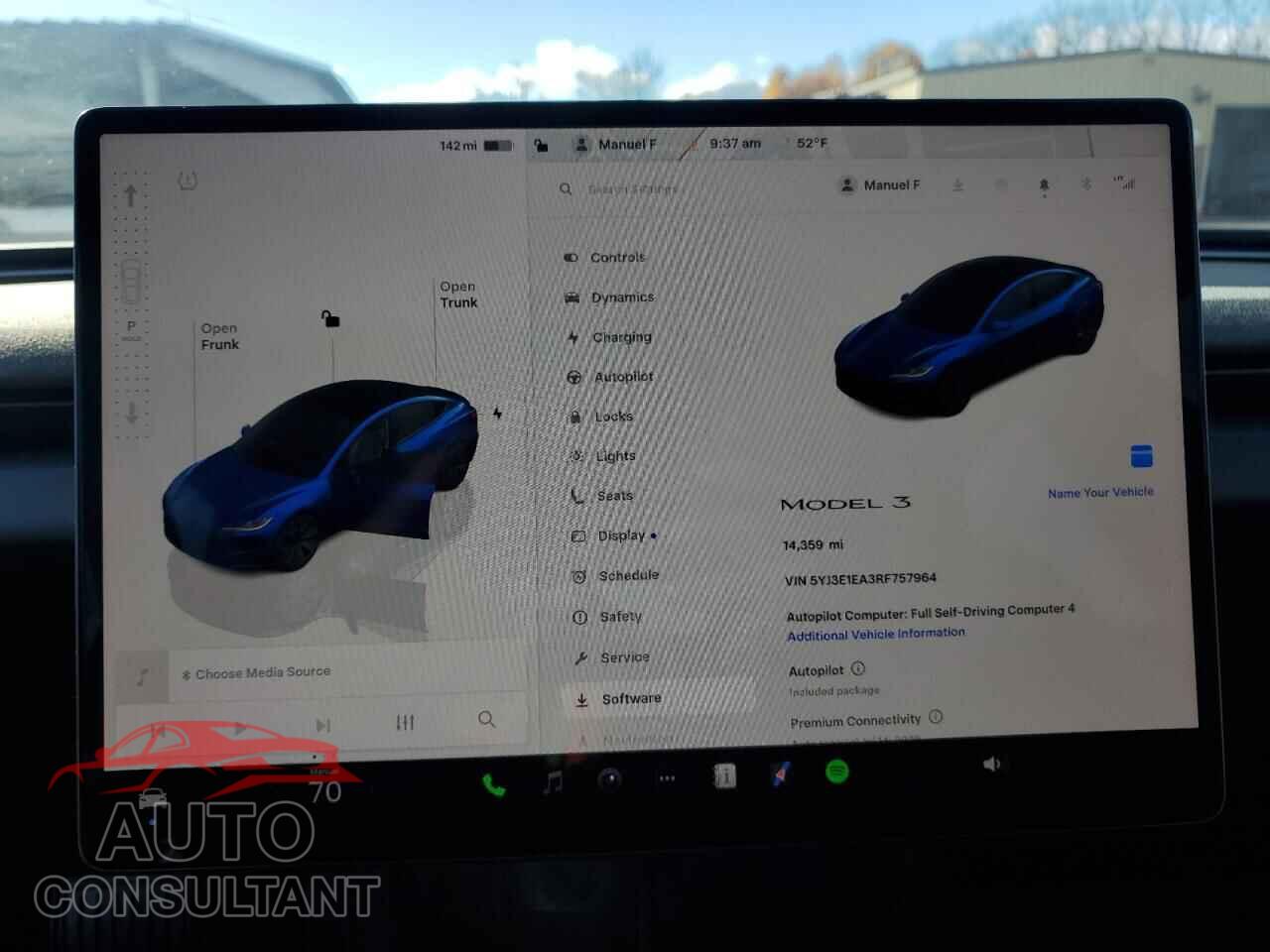 TESLA MODEL 3 2024 - 5YJ3E1EA3RF757964