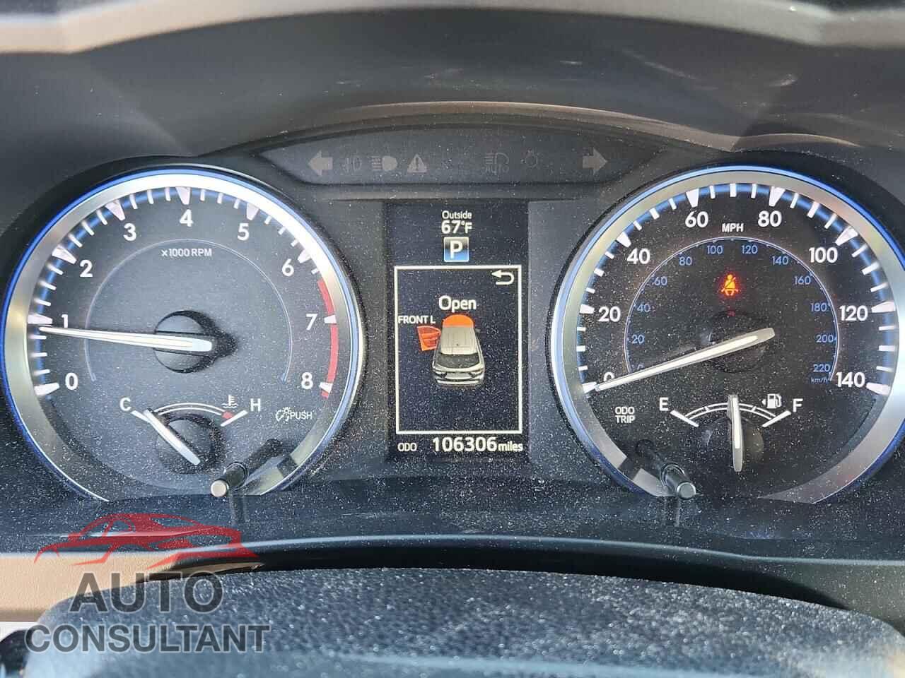 TOYOTA HIGHLANDER 2015 - 5TDDKRFHXFS073637