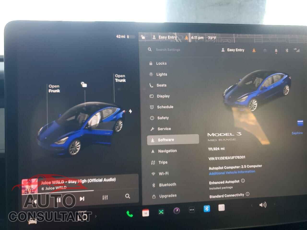 TESLA MODEL 3 2018 - 5YJ3E1EA1JF178301