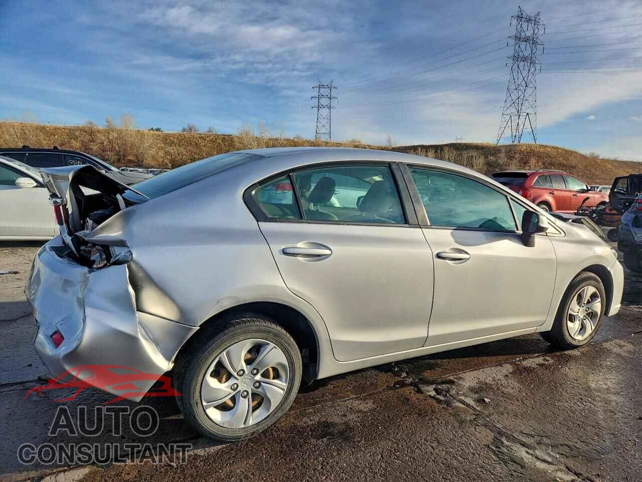 HONDA CIVIC 2013 - 19XFB2F55DE045547