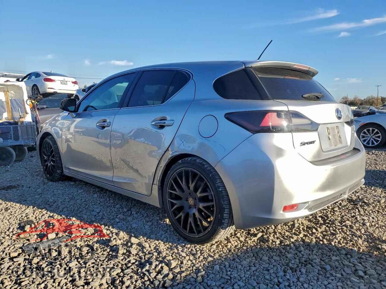 LEXUS CT 200 2013 - JTHKD5BH2D2168521