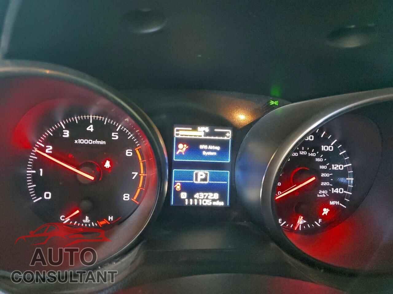 SUBARU OUTBACK 2017 - 4S4BSAAC0H3357332