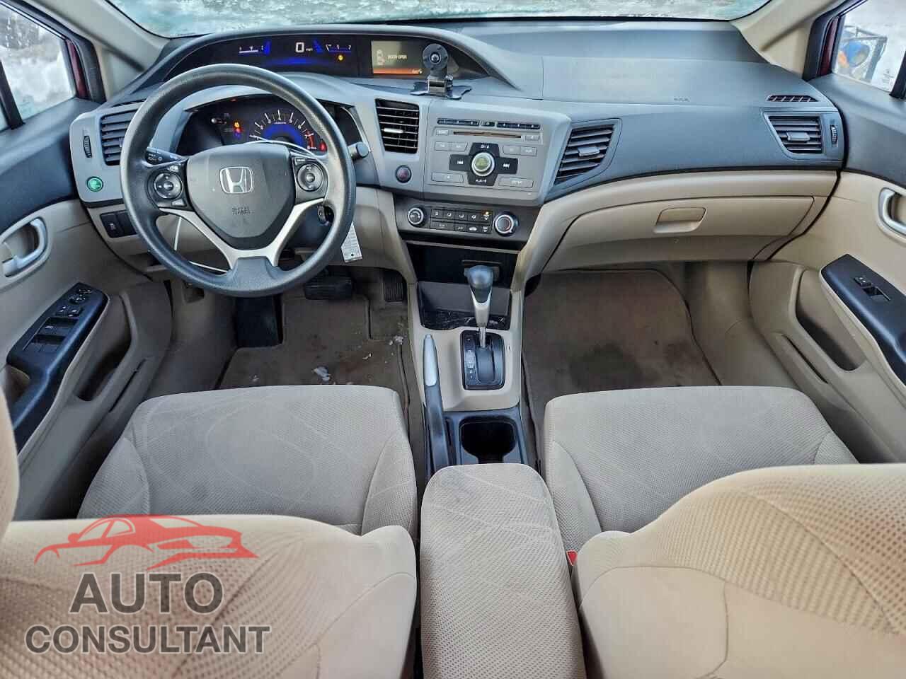 HONDA CIVIC 2012 - 2HGFB2F51CH502617