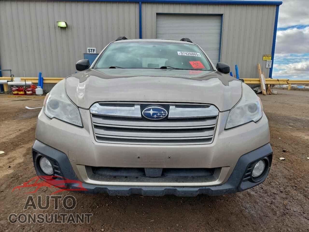 SUBARU OUTBACK 2014 - 4S4BRBAC7E3300512