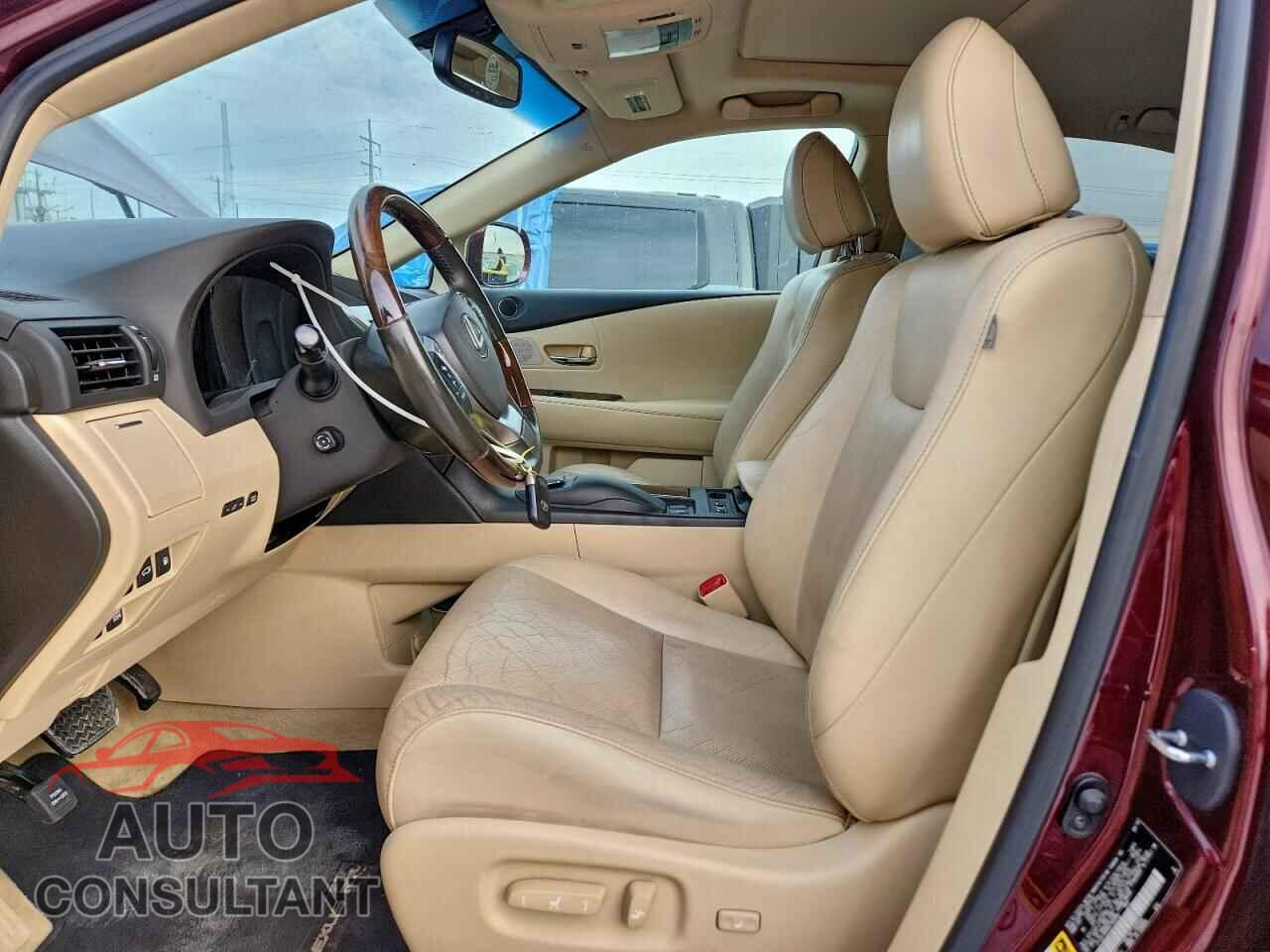 LEXUS RX350 2013 - 2T2ZK1BA5DC100258