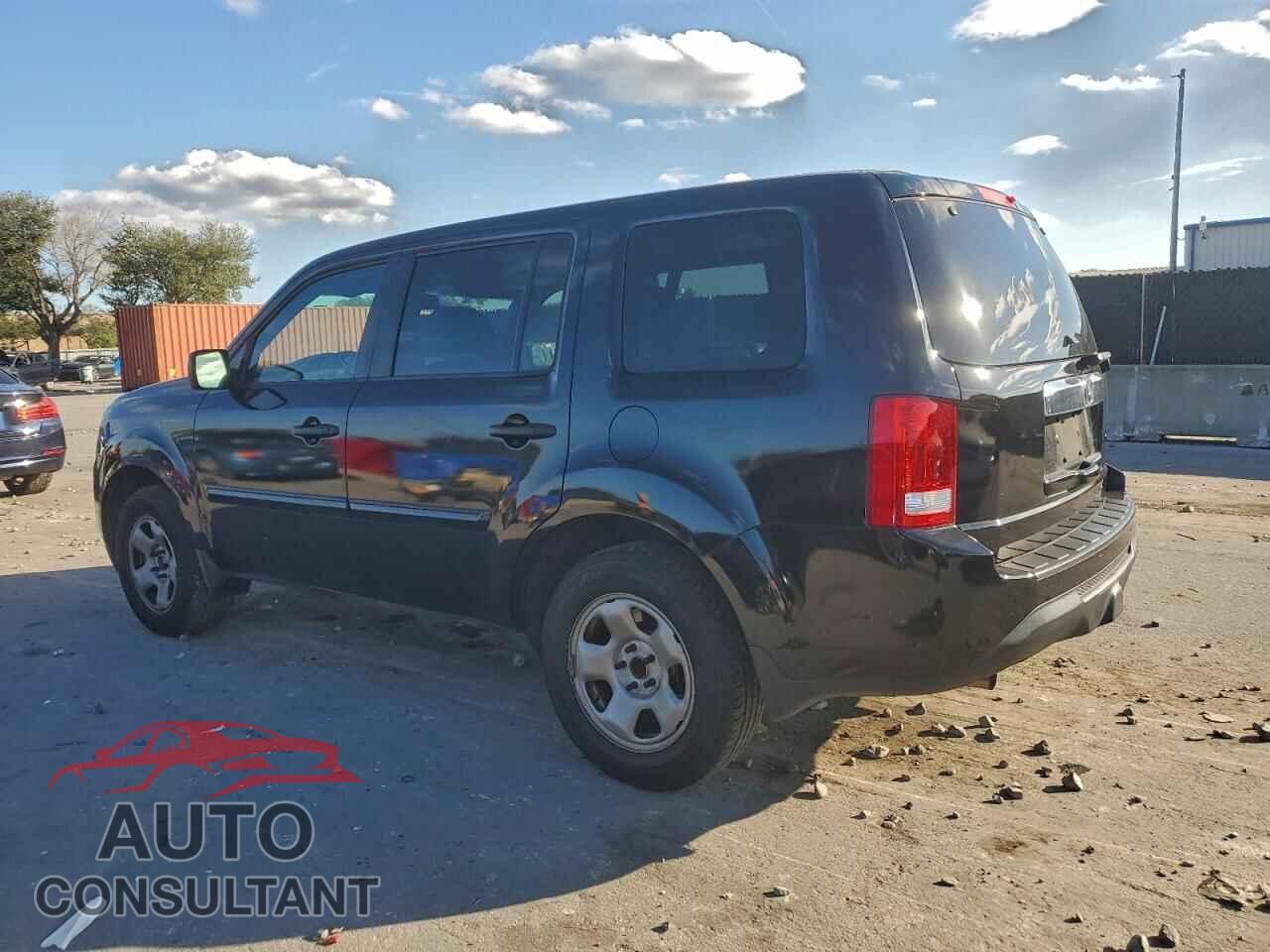 HONDA PILOT 2012 - 5FNYF3H20CB009215
