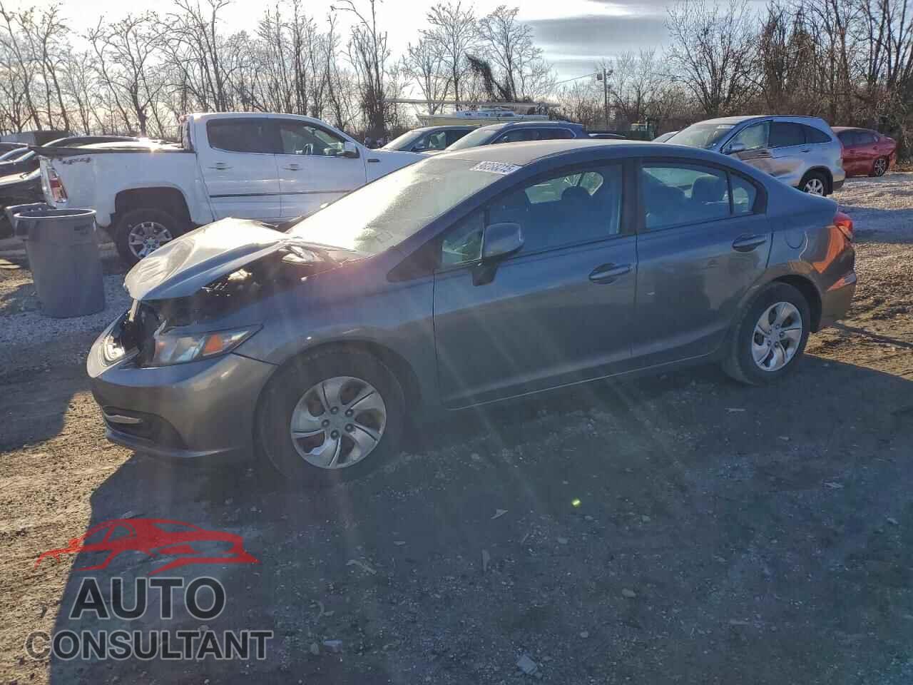 HONDA CIVIC 2013 - 19XFB2F54DE058404