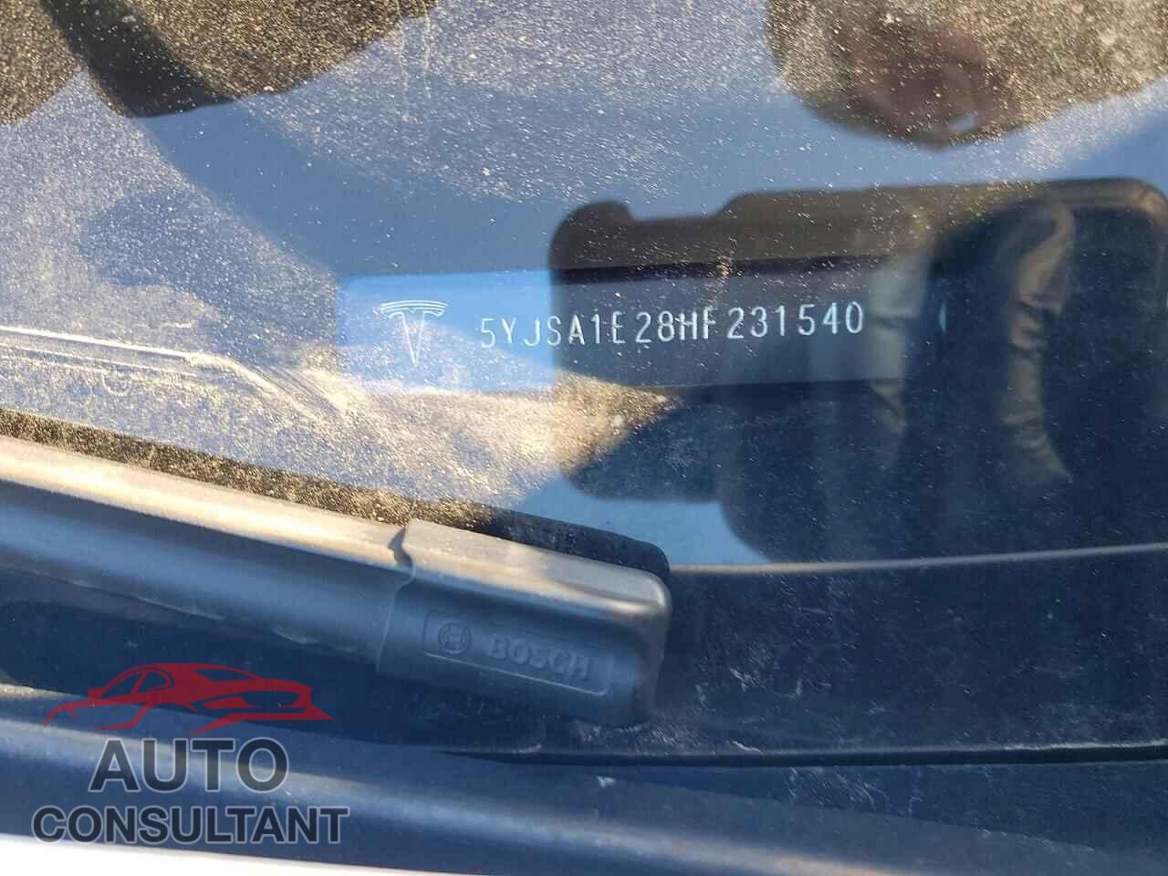 TESLA MODEL S 2017 - 5YJSA1E28HF231540