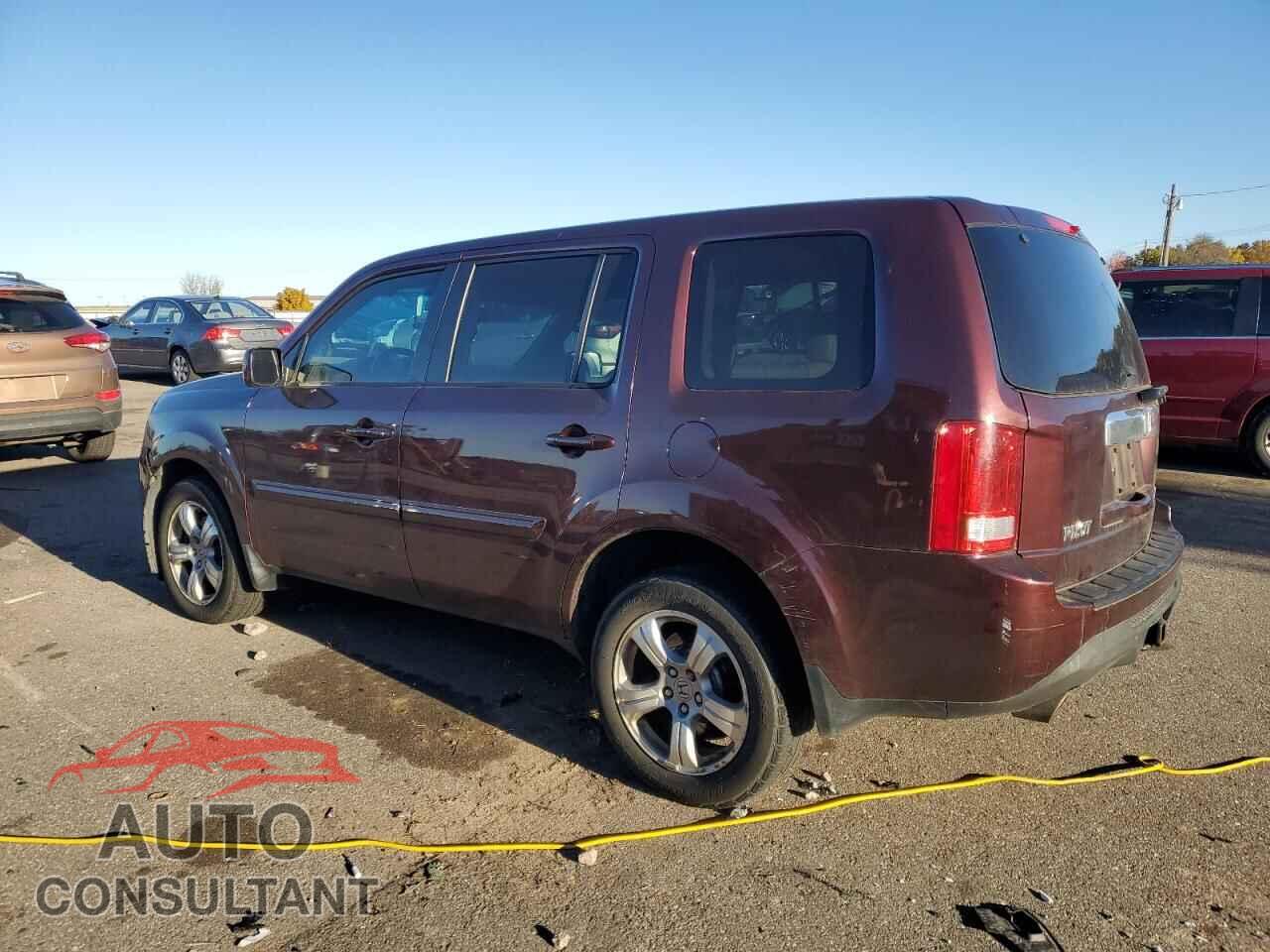 HONDA PILOT 2012 - 5FNYF4H51CB016545