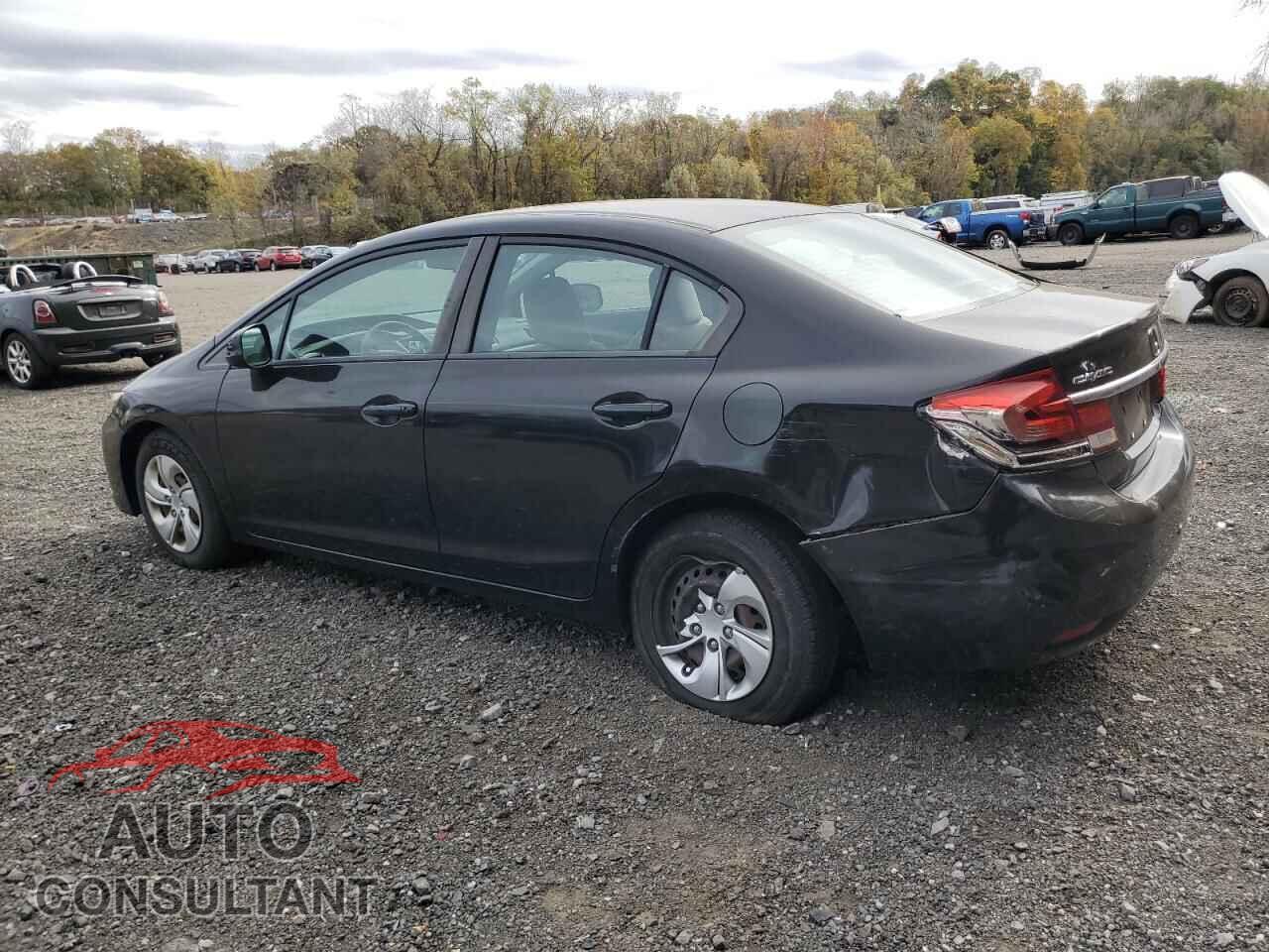HONDA CIVIC 2013 - 2HGFB2F53DH594945