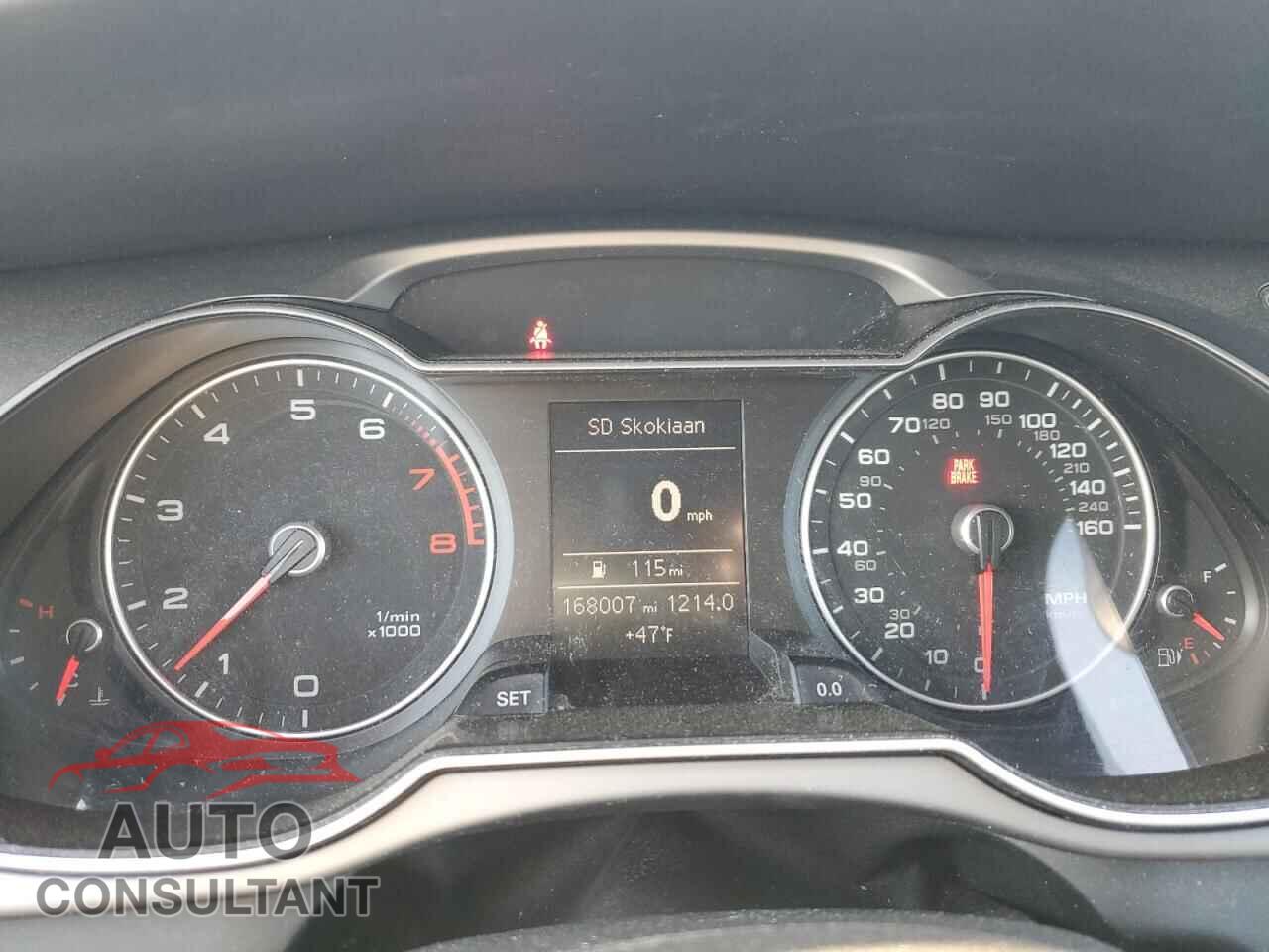 AUDI A4 2013 - WAUDFAFL0DN016793