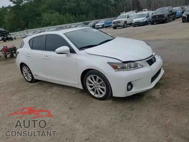 LEXUS CT 200 2012 - JTHKD5BH7C2113223