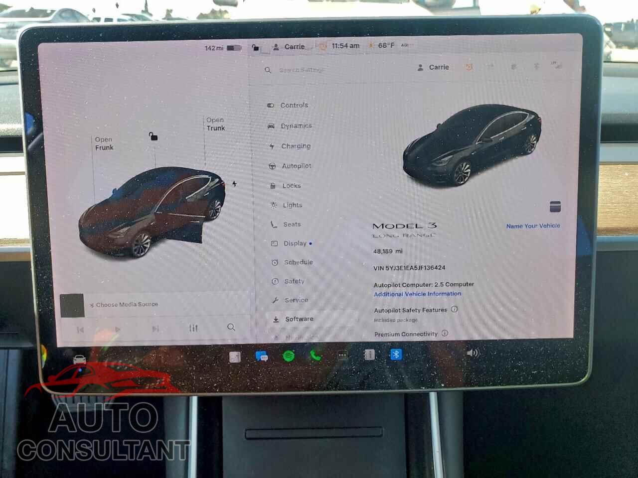TESLA MODEL 3 2018 - 5YJ3E1EA5JF136424